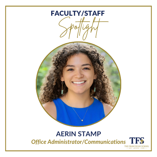 Faculty/Staff Spotlight: Aerin Stamp
